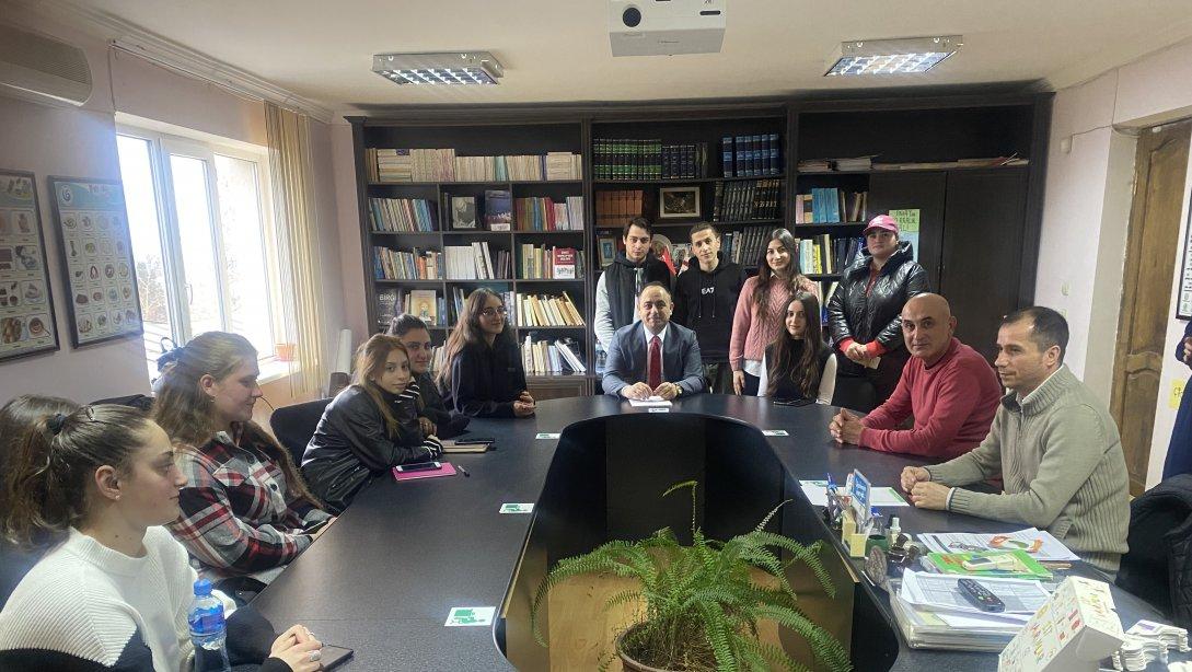 Kutaisi Akaki Tsereteli Devlet Üniversitesi Türkoloji Bölümü Ziyareti