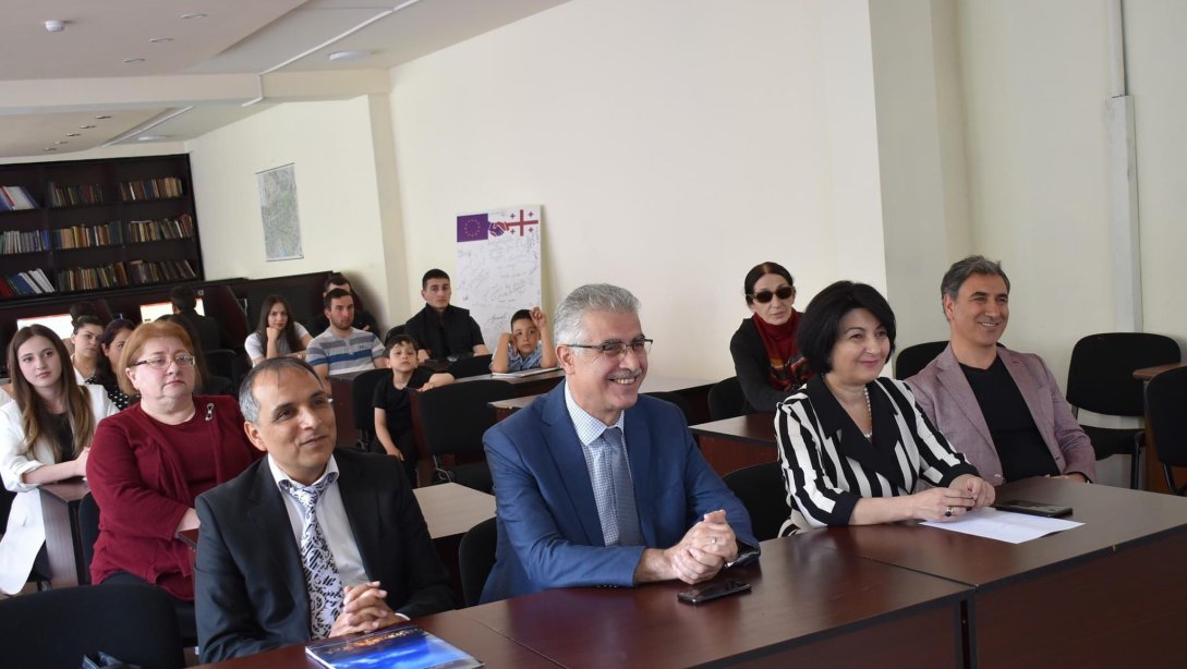 Eğitim Müşavirimiz Sn. Ercan Gülsuyu Samstskhe-Javakheti Devlet Üniversitesine ziyarette bulundu.
